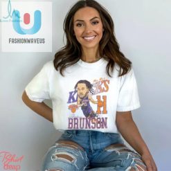 New York Knicks Jalen Brunson Caricature T Shirt fashionwaveus 1 2