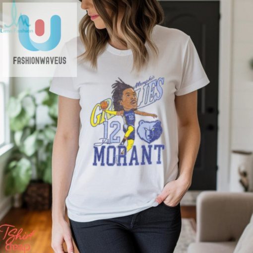 Memphis Grizzlies Ja Morant Caricature T Shirt fashionwaveus 1