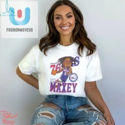Philadelphia 76Ers Tyrese Maxey Caricature T Shirt fashionwaveus 1 2