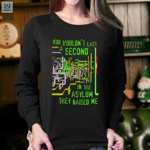 You Wouldnt Last A Second In The Asylum They Raised Me Shirt fashionwaveus 1 3