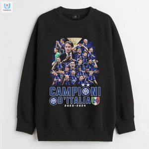 Inter Milan Campioni Ditalia 20232024 Tshirt fashionwaveus 1 3