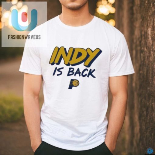 Indy Is Back Basketball Logo T Shirt fashionwaveus 1