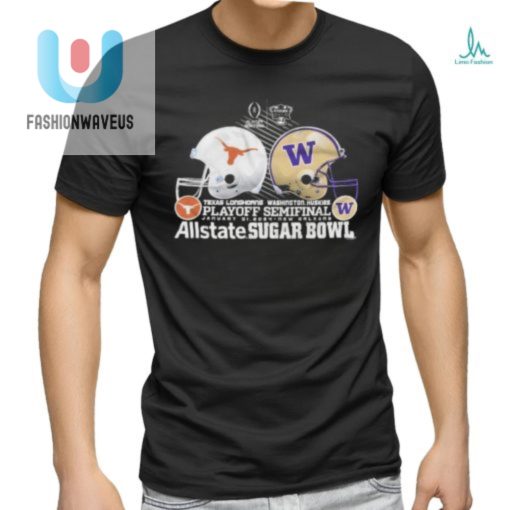 Washington Huskies Sugar Bowl Matchup Black T Shirt fashionwaveus 1
