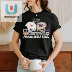 Washington Huskies Sugar Bowl Matchup Black T Shirt fashionwaveus 1 3