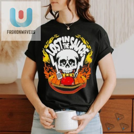 Skull Lost In The Sauce Shirt fashionwaveus 1 7