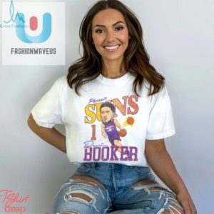 Phoenix Suns Devin Booker Caricature T Shirt fashionwaveus 1 2