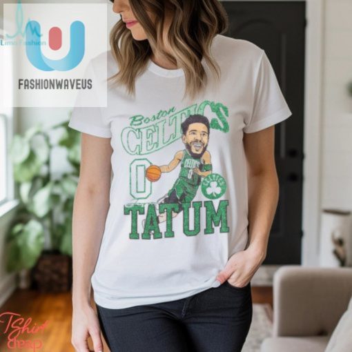 Boston Celtics Jayson Tatum Caricature T Shirt fashionwaveus 1