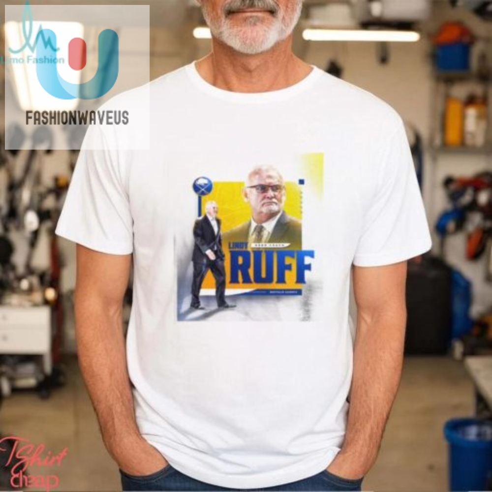 Lindy Ruff Head Coach Buffalo Sabres Vintage T Shirt 