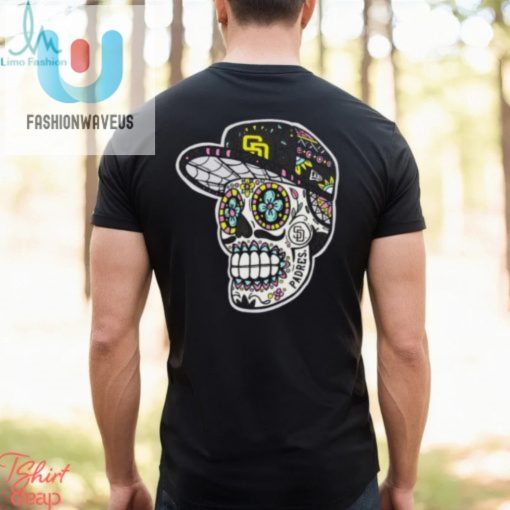 San Diego Padres Sugar Skull Shirt fashionwaveus 1