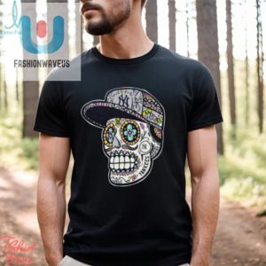 New York Yankees Sugar Skull Shirt fashionwaveus 1 1