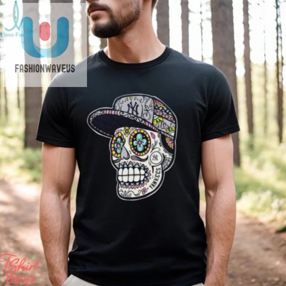 New York Yankees Sugar Skull Shirt 