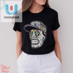 New York Yankees Sugar Skull Shirt fashionwaveus 1 2