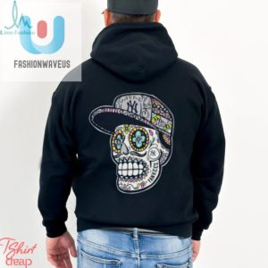 New York Yankees Sugar Skull Shirt fashionwaveus 1 3