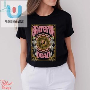 Grateful Dead Dancing Skeletons Graphic Shirt fashionwaveus 1 2