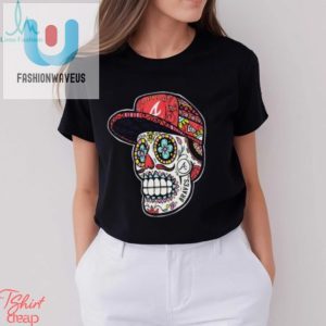 Atlanta Braves Sugar Skull Shirt fashionwaveus 1 2