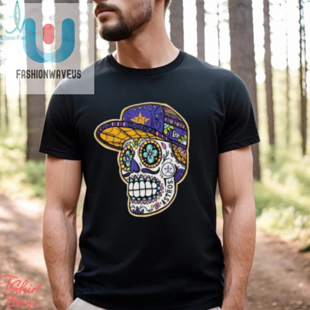 Houston Astros Sugar Skull Shirt 