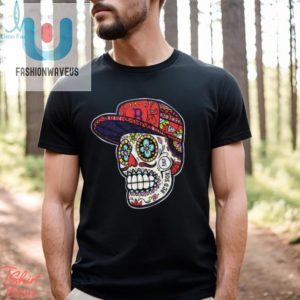 Boston Red Sox Sugar Skull Shirt fashionwaveus 1 1