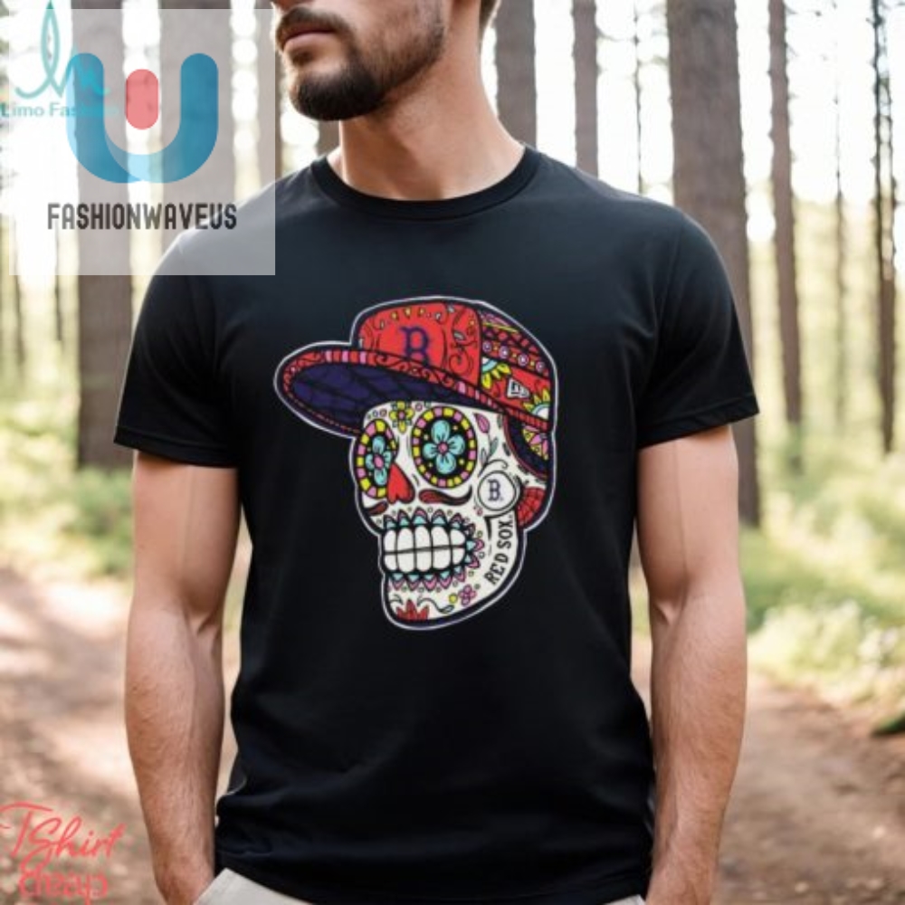 Boston Red Sox Sugar Skull Shirt 