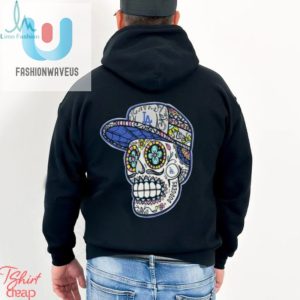 Los Angeles Dodgers Sugar Skull T Shirt fashionwaveus 1 3