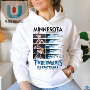 Minnesota Timberwolves Basketball Team Starting 5 Lineup Shirt fashionwaveus 1 2