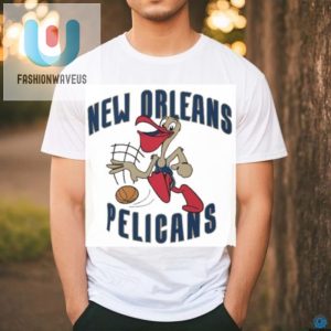 Official Po The Pelican Blue Gold Outline New Orleans Bird Basketball T Shirt fashionwaveus 1 1