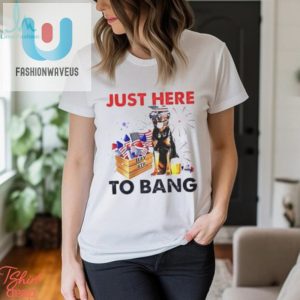 Just Here To Bang Usa Flag Shirt fashionwaveus 1 1