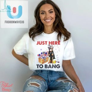 Just Here To Bang Usa Flag Shirt fashionwaveus 1 2