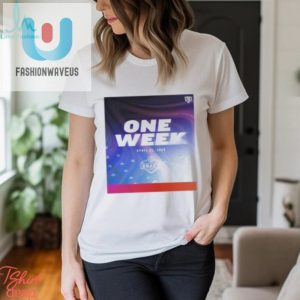 Chicago Bears Draft 2024 One Week April 25 2024 Shirt fashionwaveus 1 1