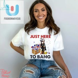 Rottweiler Just Here To Bang American Flag Firework Independence Day 4Th Of July Shirt fashionwaveus 1 2