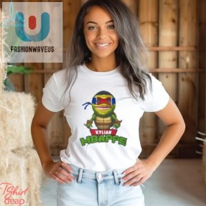 Kylian Mbappe Ninja Turtles Shirt fashionwaveus 1 3