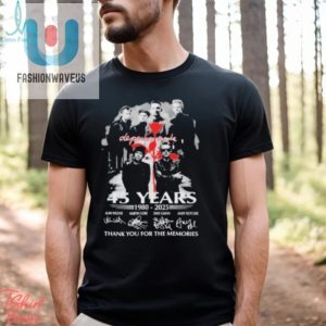 Depeche Mode 45 Years Of The Memories 1980 2025 T Shirt fashionwaveus 1 1