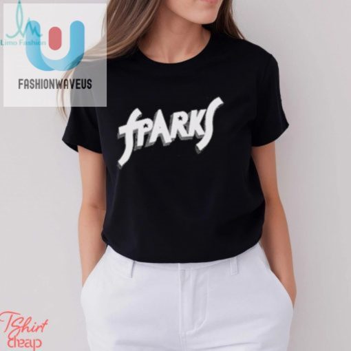 Sparks Retro Logo Womens T Shirt fashionwaveus 1