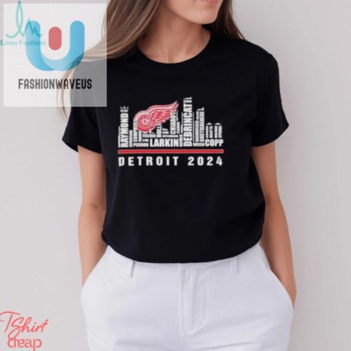 Detroit Red Wings 2024 Player Name City Horizon T Shirt fashionwaveus 1