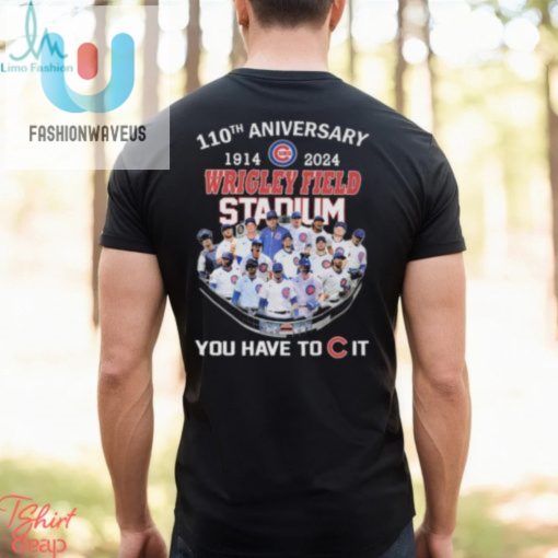 Chicago Cubs 110Th Anniversary 1914 2024 Wrigley Field Stadium T Shirt fashionwaveus 1 2