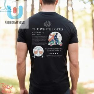 The White Lotus Welcome To Paradise T Shirt fashionwaveus 1 2