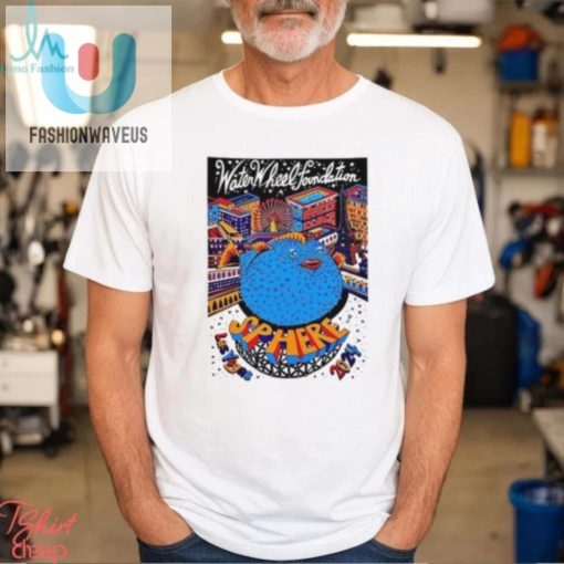 Water Wheel Foundation Sphere Las Vegas 2024 Poster Classic T Shirt fashionwaveus 1
