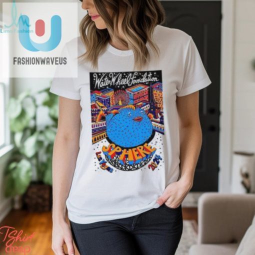 Water Wheel Foundation Sphere Las Vegas 2024 Poster Classic T Shirt fashionwaveus 1 1