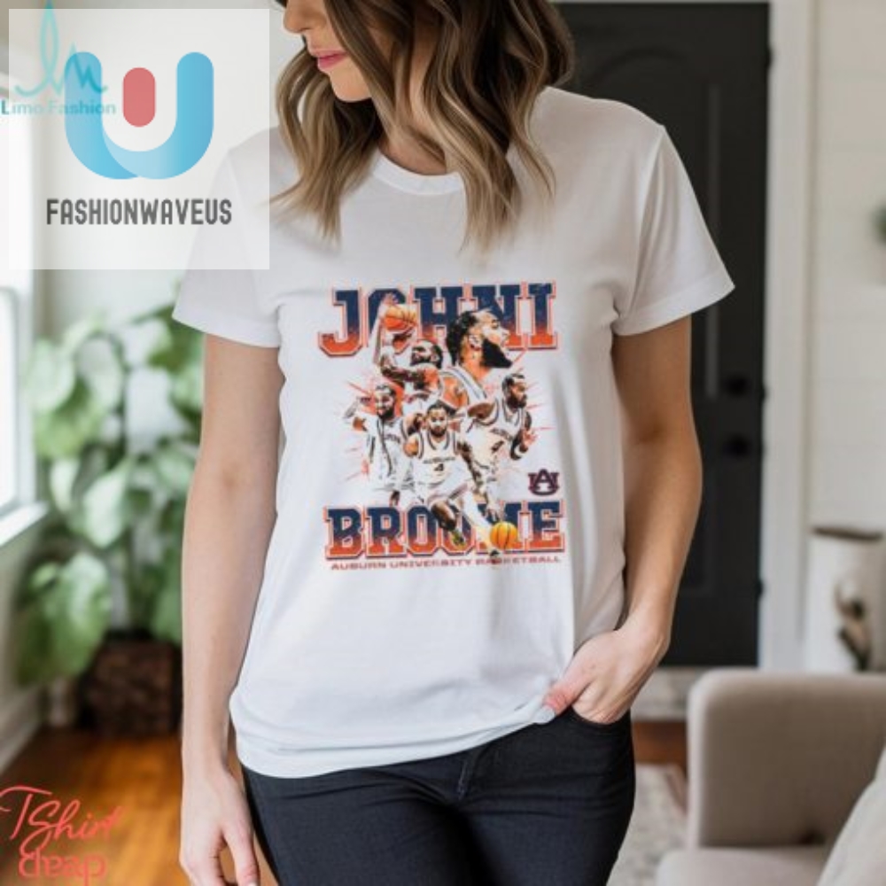 Auburn  Ncaa Mens Basketball Johni Broome  T Shirt 