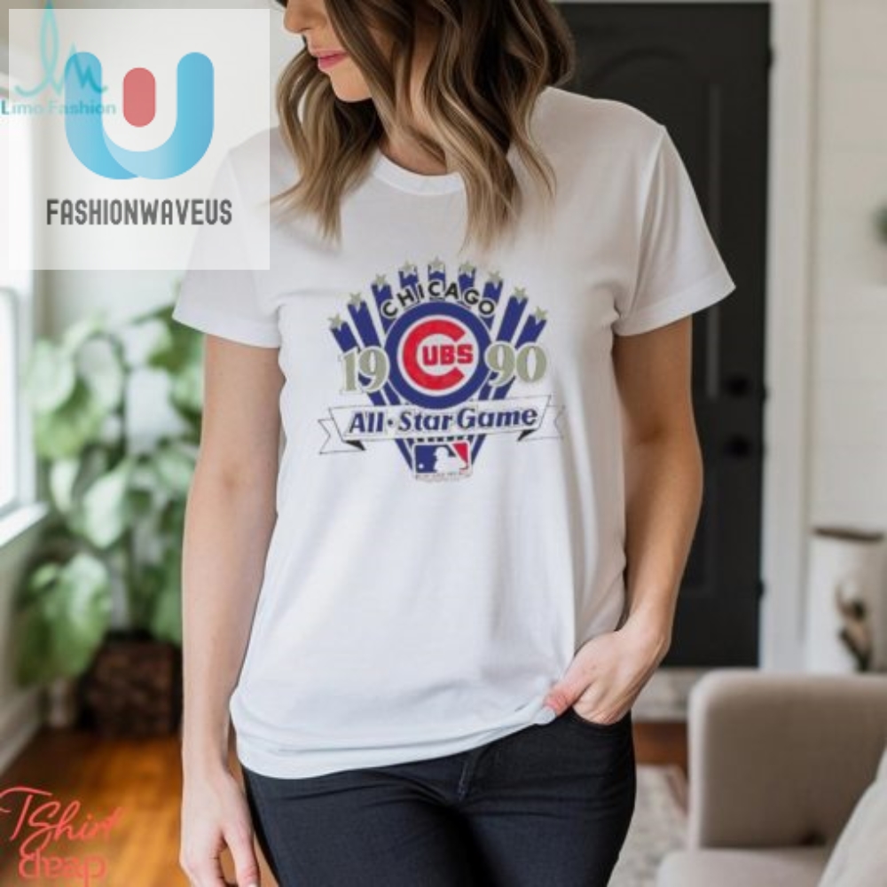 Chicago 1990 Cubs Mlb All Star Game Logo Shirt 