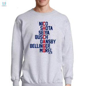 Chicago Names 2024 Nico Shota Seiya Busch Shirt fashionwaveus 1 3