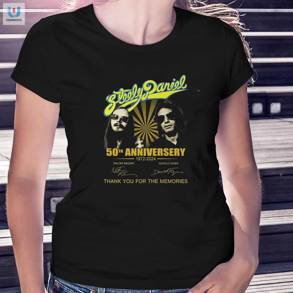Steely Daniel 50Th Anniversary 19722024 Thank You For The Memories Tshirt 