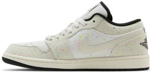 Air Jordan 1 Low Brushstroke Swooshpaint Splatter Dm3528100 fashionwaveus 1 1