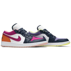 Wmns Air Jordan 1 Low Se Mismatchedpurple Magenta Dj4342400 fashionwaveus 1 4