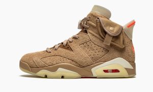 Air Jordan 6 Retro Travis Scott British Khaki fashionwaveus 1 4