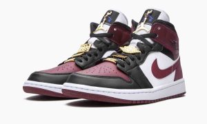 Wmns Air Jordan 1 Mid Se Gold Pendants Cz4385016 fashionwaveus 1 3