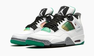 Air Jordan 4 Retro Wmns Rasta Lucid Green fashionwaveus 1 3