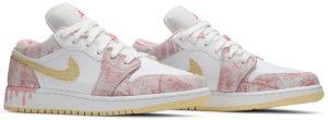 Air Jordan 1 Low Gs Strawberry Ice Cream Cw7104601 fashionwaveus 1 2