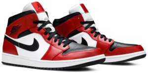 Air Jordan 1 Mid Chicago Black Toe 554724069 fashionwaveus 1 4