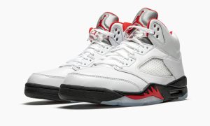 Air Jordan 5 Retro Fire Red Silver Tongue 2020 fashionwaveus 1 3