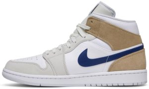 Air Jordan 1 Mid White Khaki Blue Void Do6726100 fashionwaveus 1 1